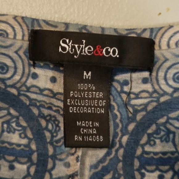 Style & Co. Top size medium - Picture 8 of 9